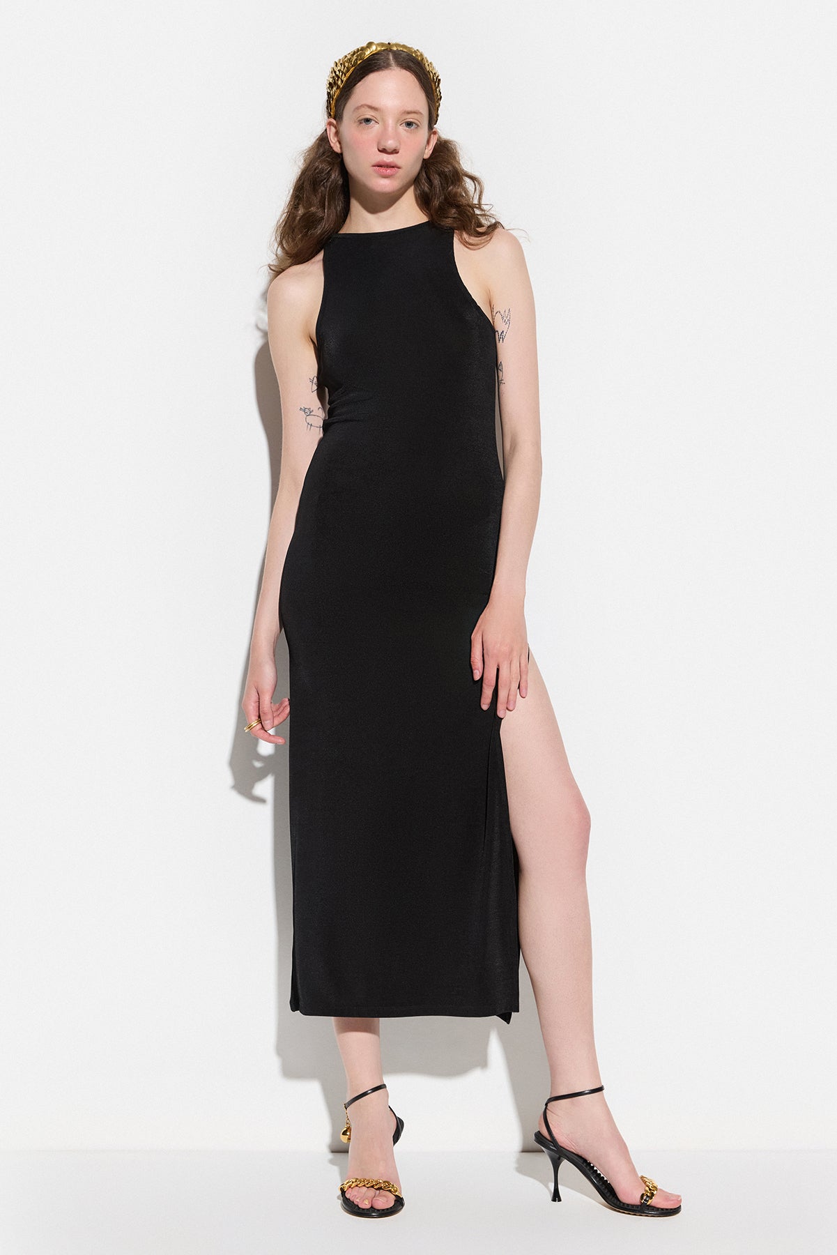 Schlitzkleid