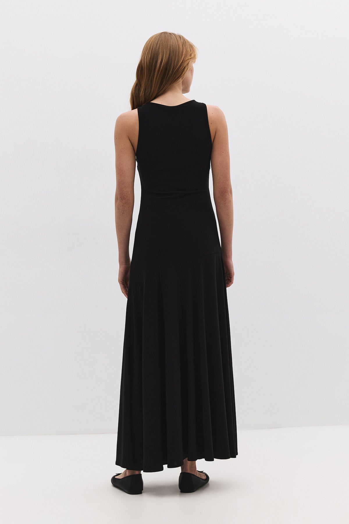 Maxikleid mit Schlitz