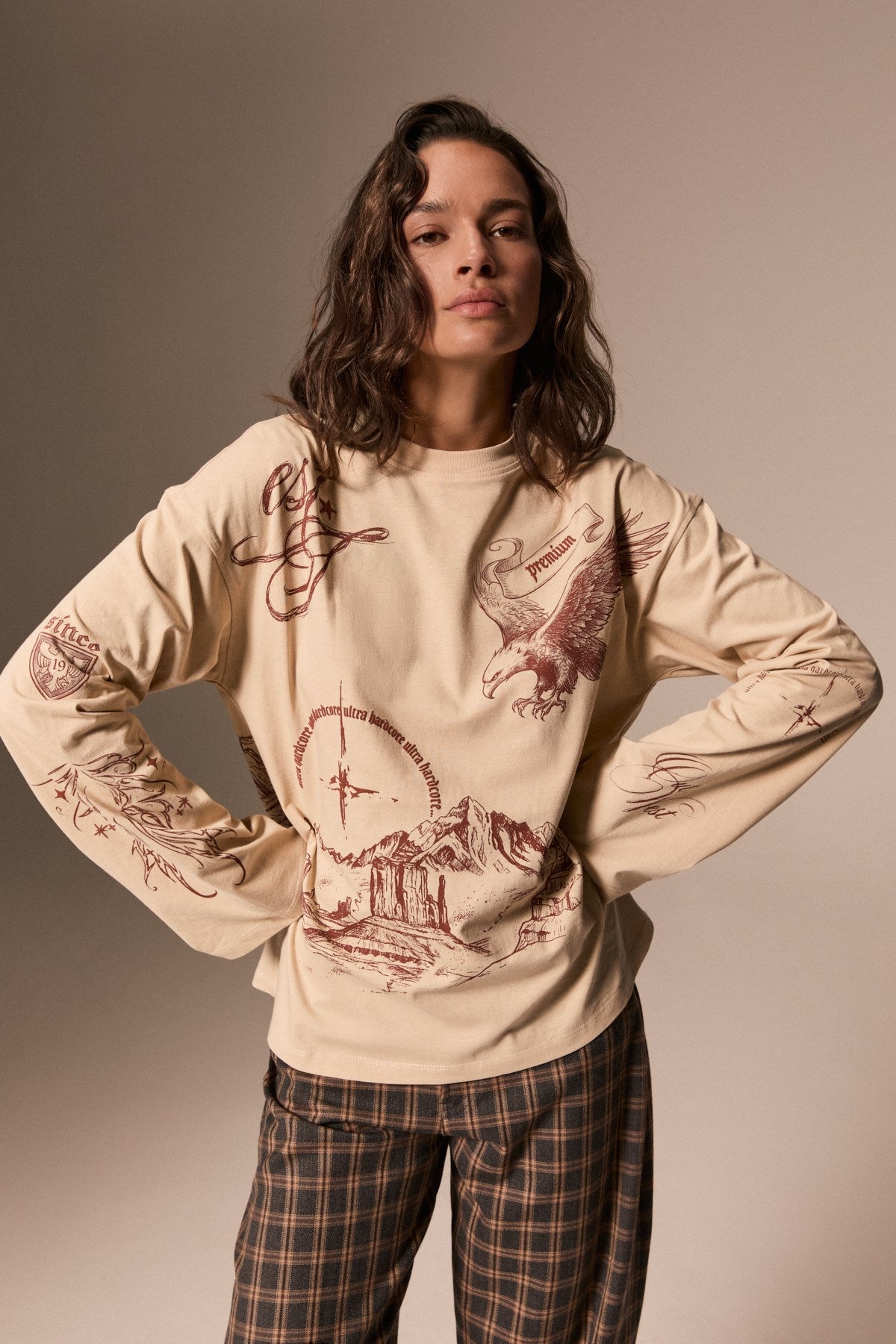 YOIA Bio-Baumwoll Langarmshirt