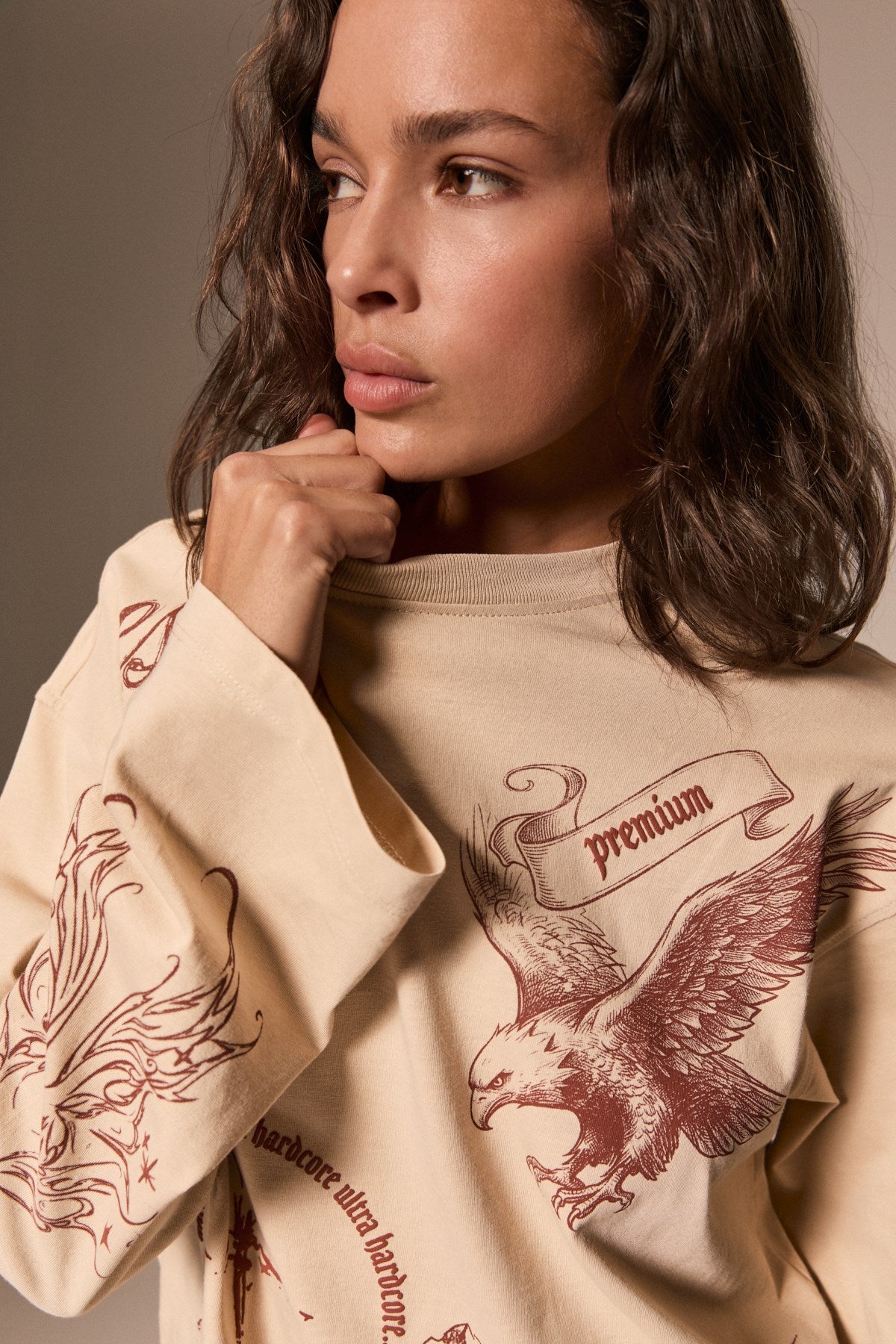 YOIA Bio-Baumwoll Langarmshirt