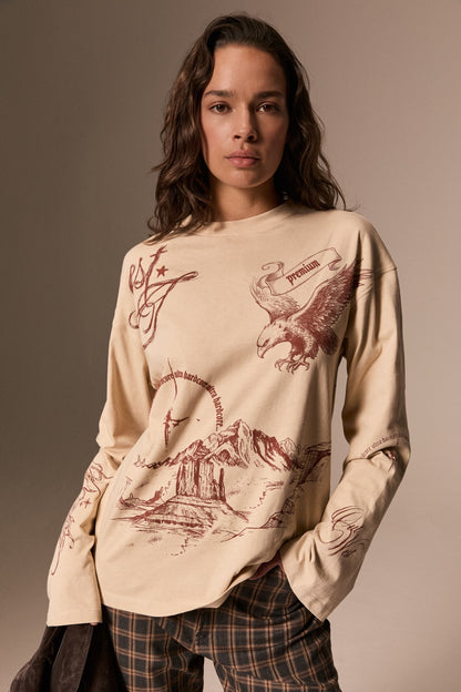 YOIA Bio-Baumwoll Langarmshirt