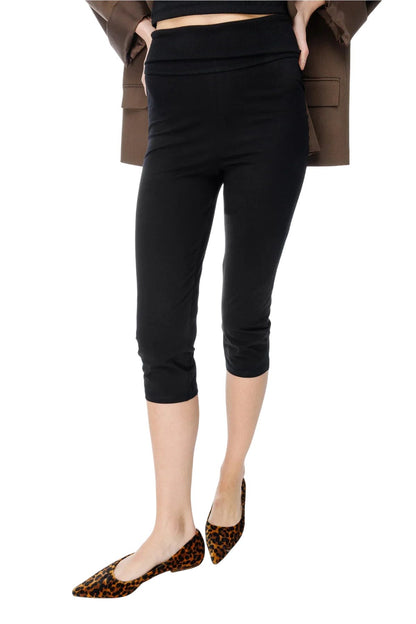 Hohe Taille Bermuda Leggings