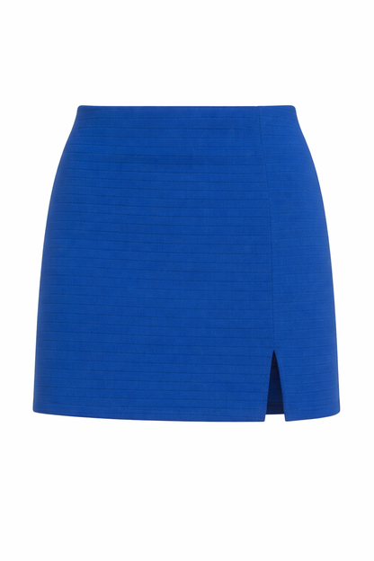 Minirock mit hoher Taille