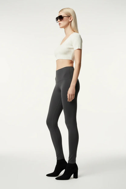 Leggings mit hohem Bund und schmaler Passform