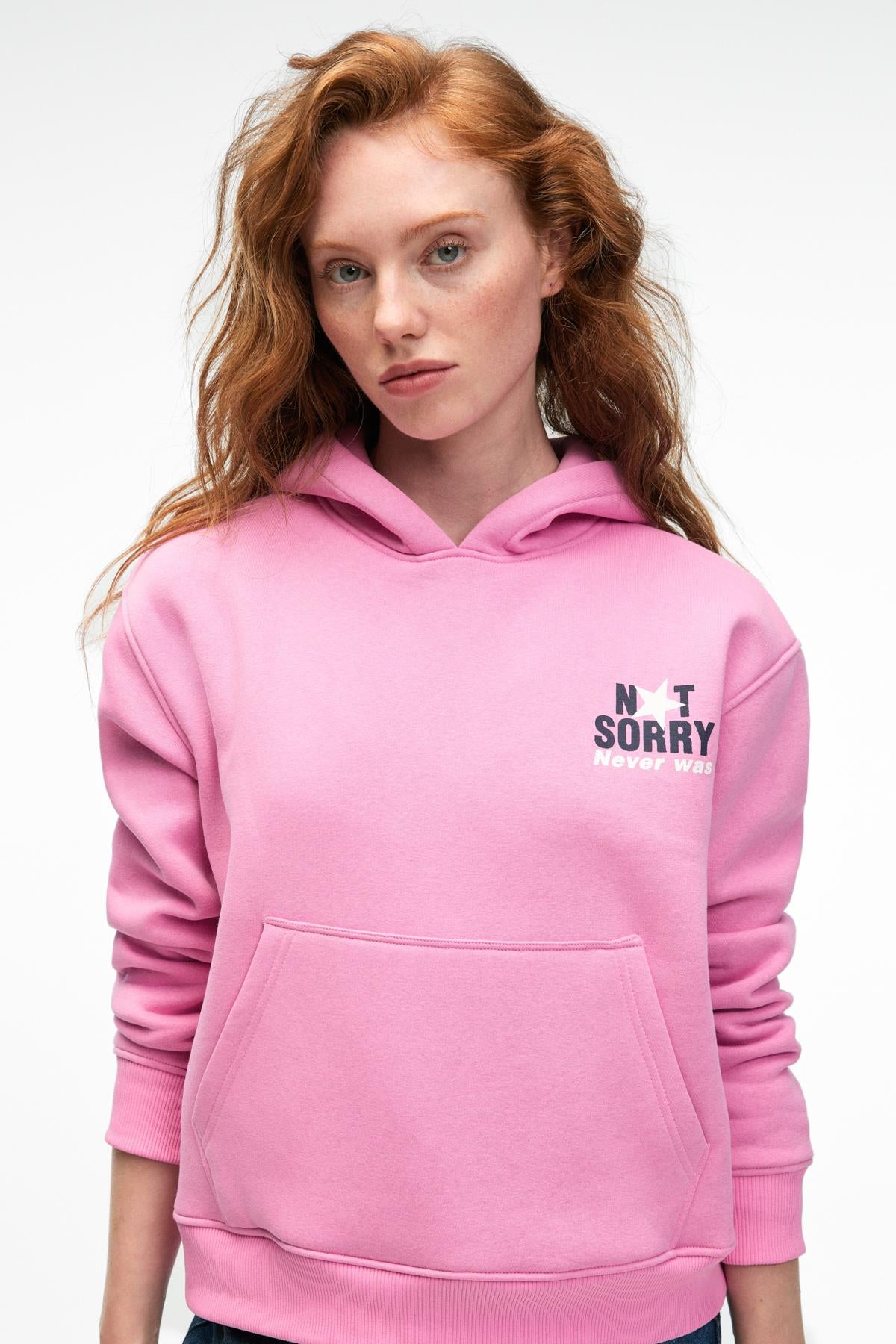 YUMEA Damen Kapuzensweatshirt
