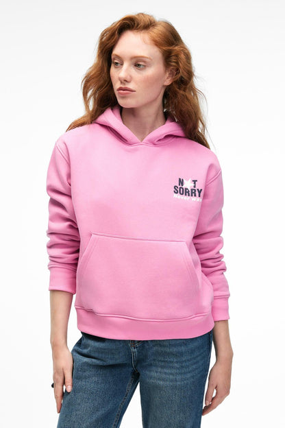 YUMEA Damen Kapuzensweatshirt