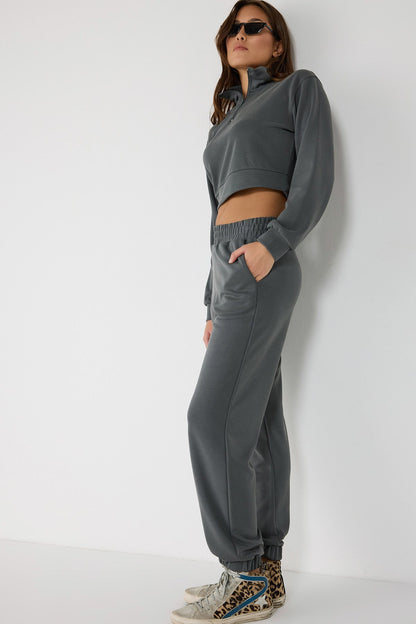 Jogginghose mit weicher Textur