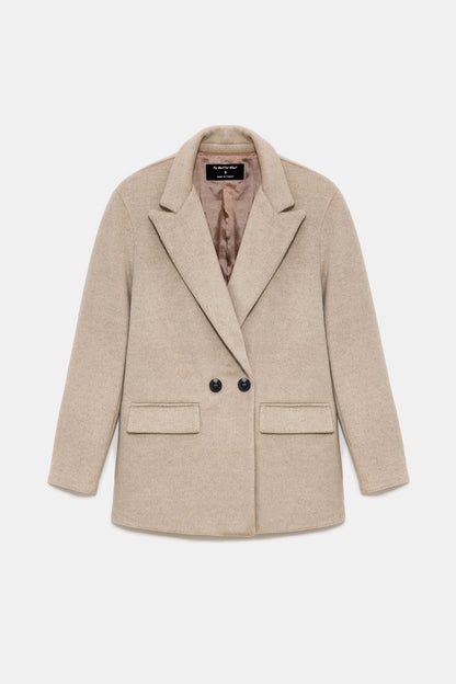Blazerjacke mit weicher Textur