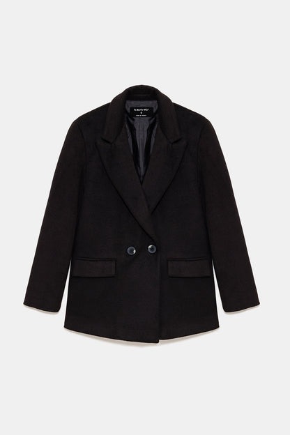 Blazerjacke mit weicher Textur