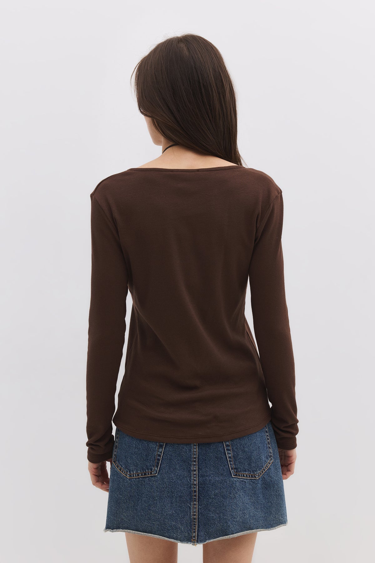 Langärmelige Bluse