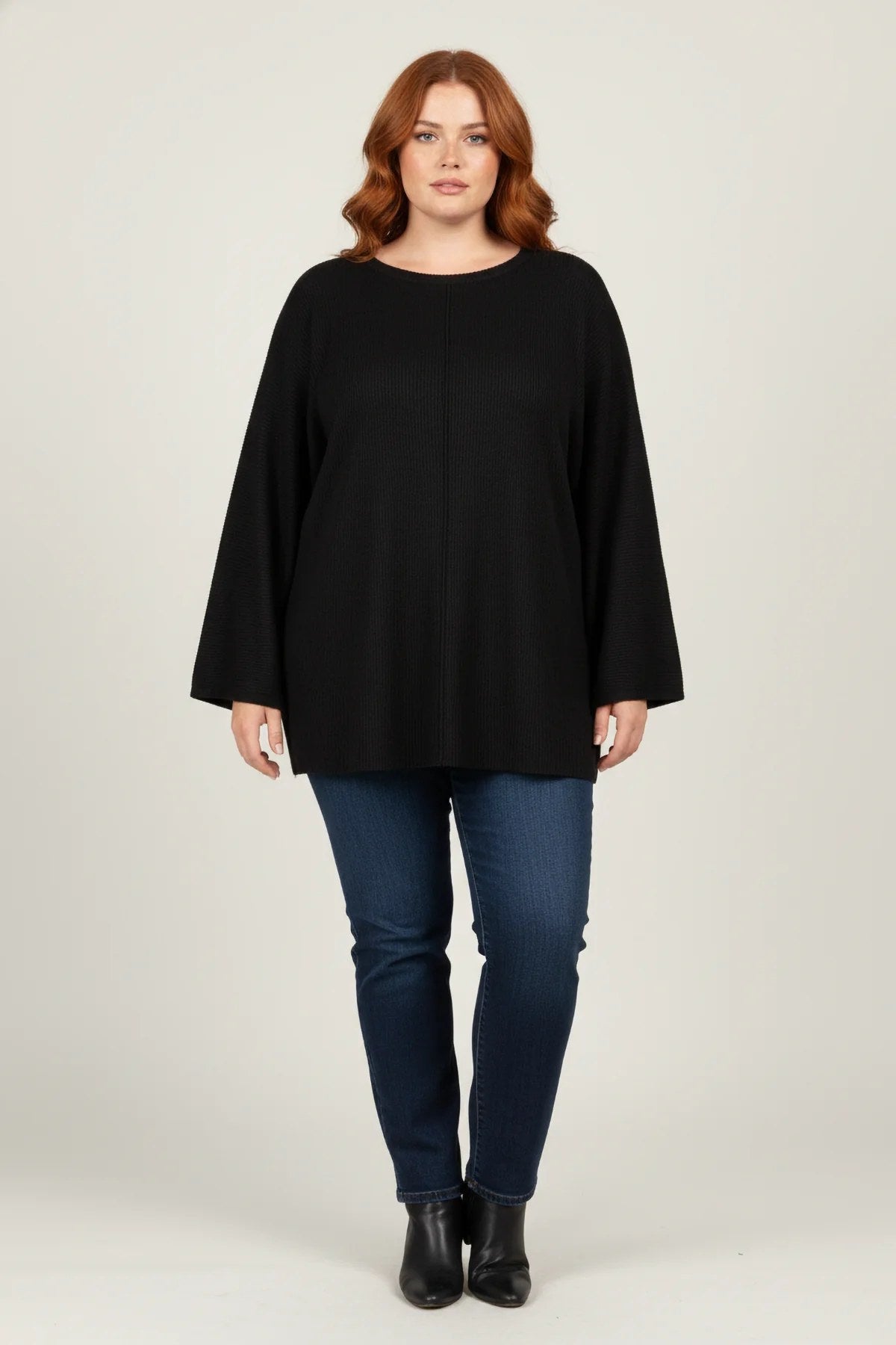 Weicher strukturierter Pullover