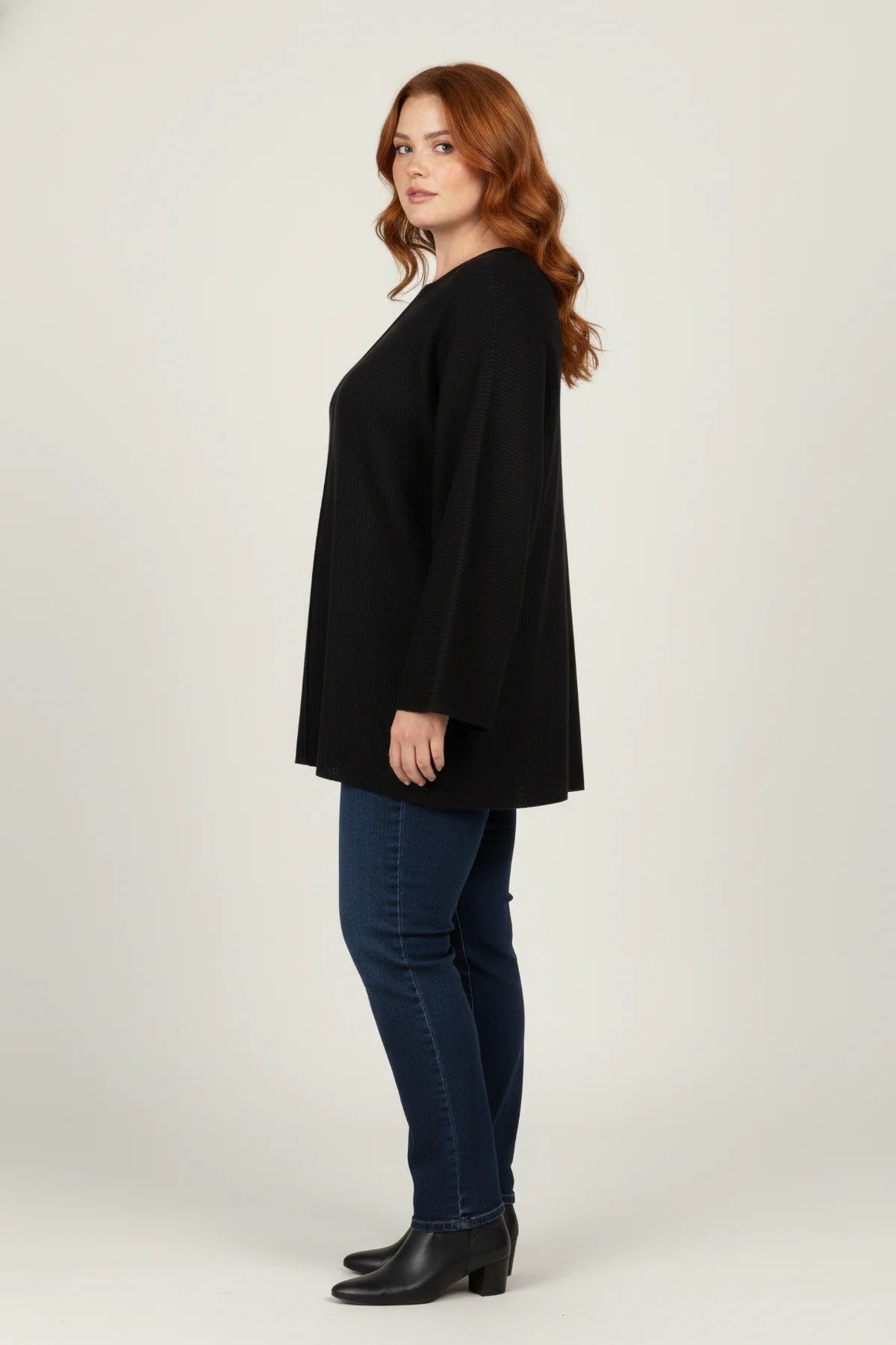 Weicher strukturierter Pullover