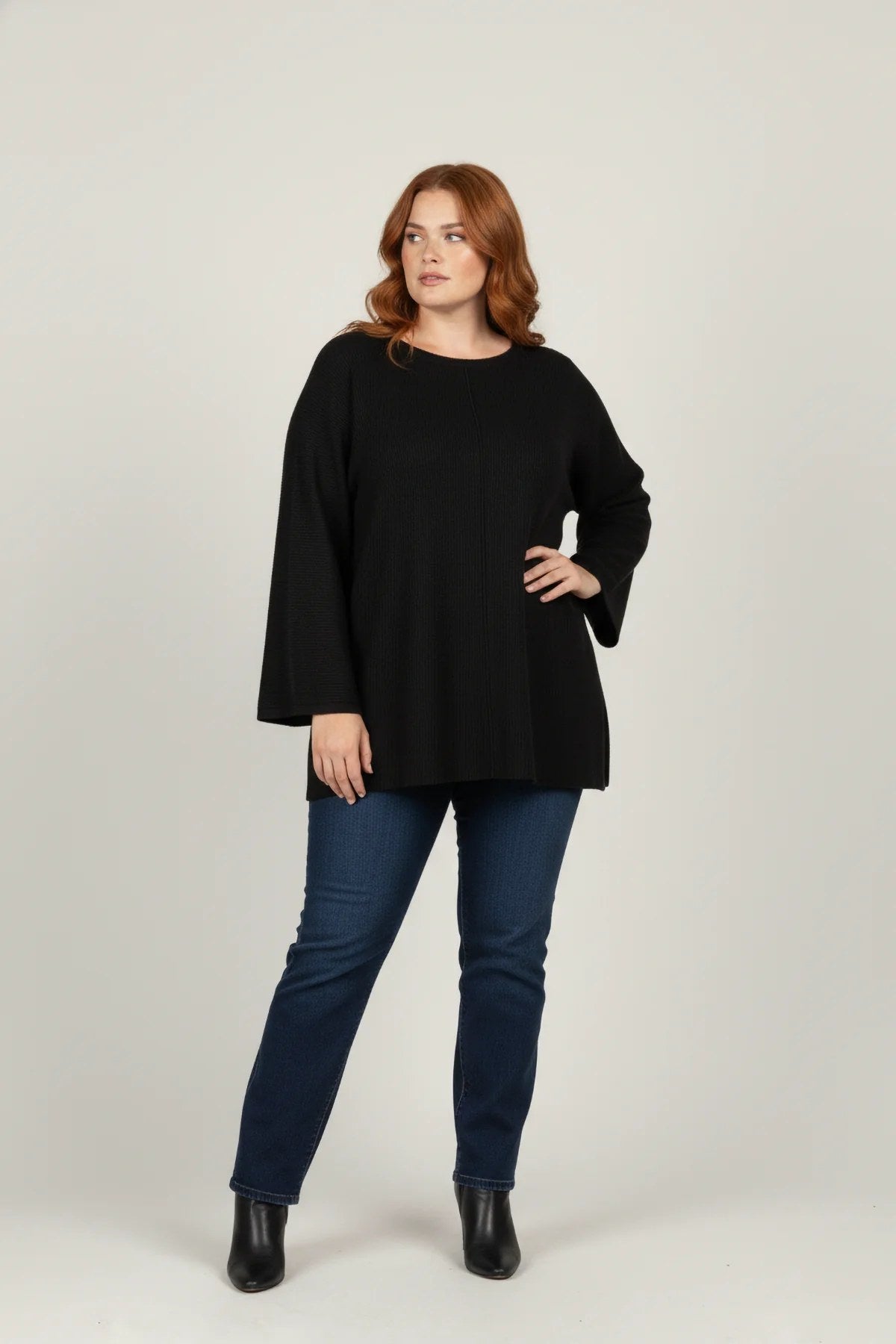 Weicher strukturierter Pullover