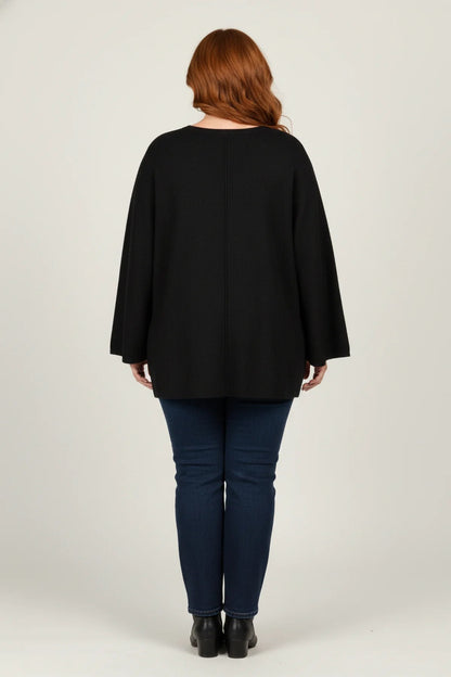 Weicher strukturierter Pullover