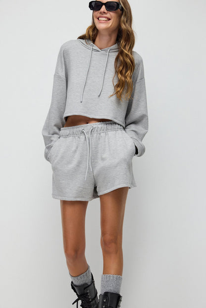 Shorts mit weicher Textur