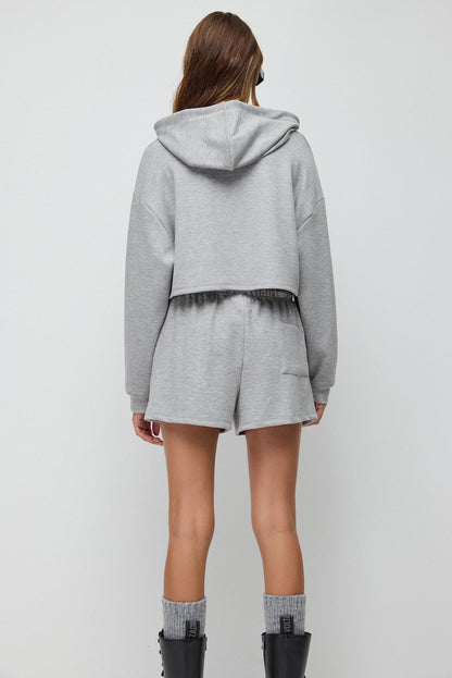 Shorts mit weicher Textur