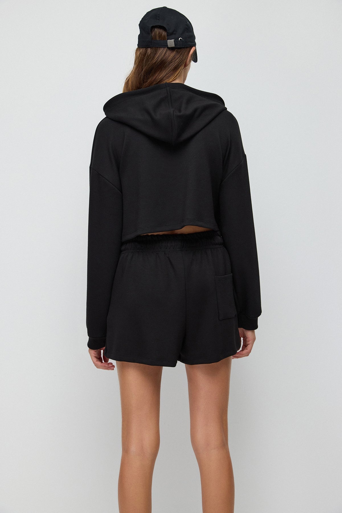 Shorts mit weicher Textur
