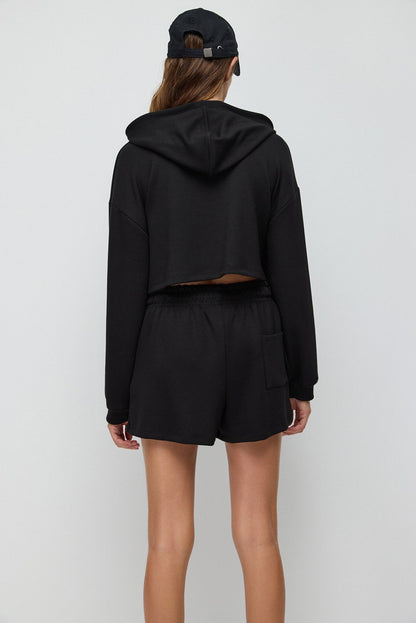 Shorts mit weicher Textur