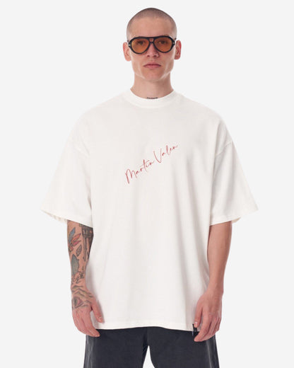Z-Rebell Bedrucktes Wasserbasiertes Weißes T-Shirt - Groß