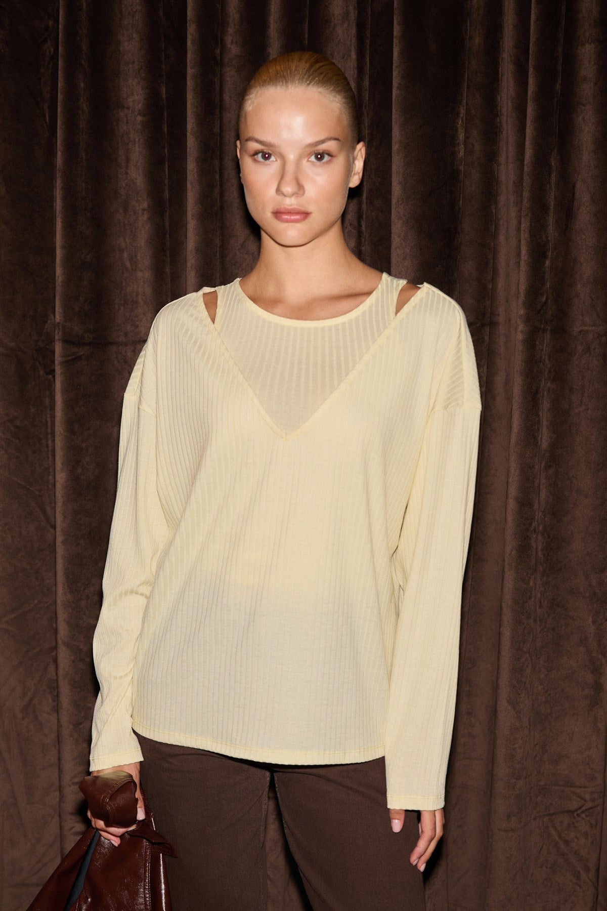 ZARREUS Damen Off-Shoulder Bluse