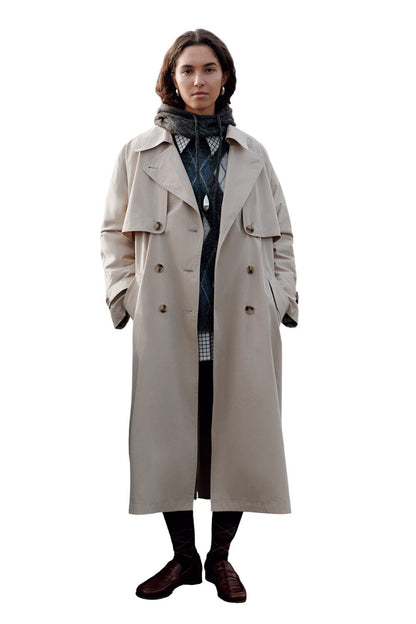 Zürich Oversize Trenchcoat Sand