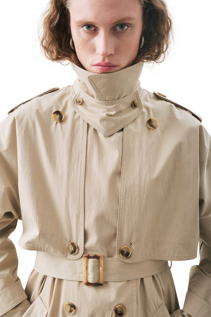 Zürich Oversize Trenchcoat Sand