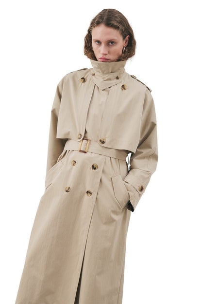 Zürich Oversize Trenchcoat Sand