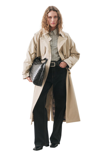 Zürich Oversize Trenchcoat Sand