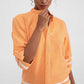 Unisex Peshtemal Shirt  - Orange