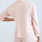 Long Sleeve Shirt Pyjama Set Pink