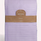 Sateen Stripe - Core Bedding Set - Lilac & Grey