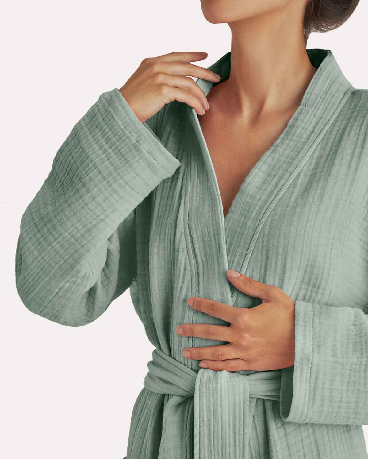 white christmas dresses Green Leaf Dressing Gown white christmas dresses Green Leaf Dressing Gown