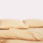 Classic Percale Duvet Cover - Creme Brule