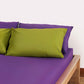 Lavish Sateen Pillowcase 2pcs - Green
