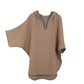 Cocoon Cotton Poncho-Sunset