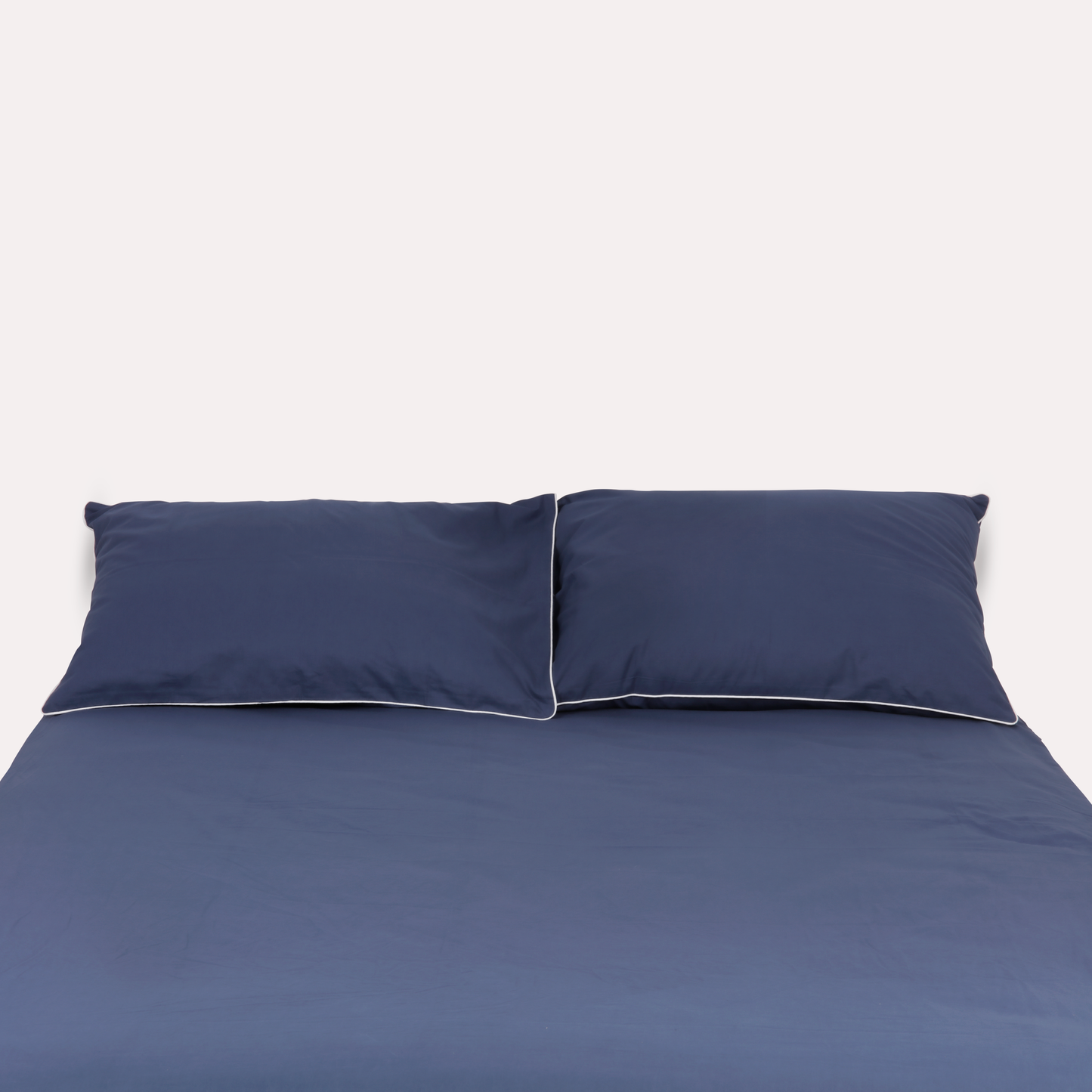 Classic Percale Fitted Sheet- Navy Blue