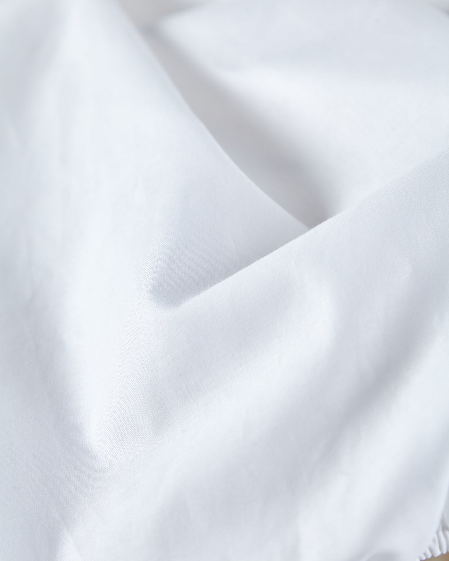 Classic Percale Fitted Sheet - White