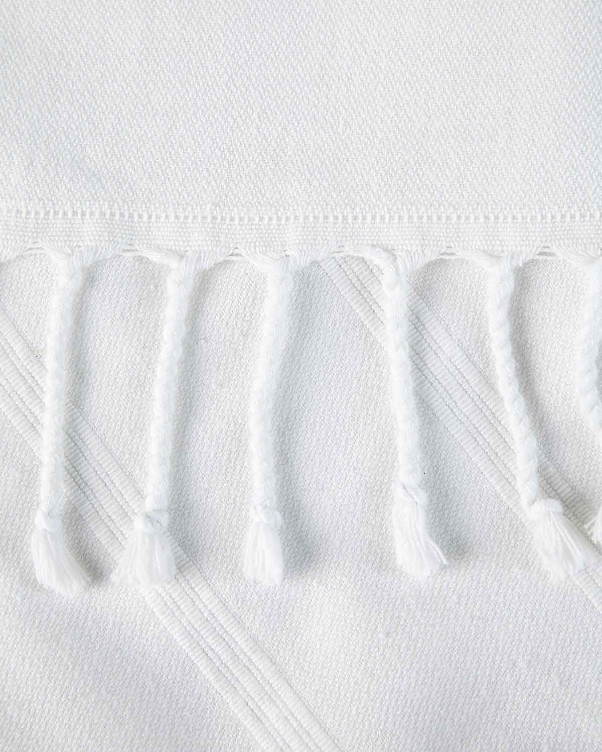 Cotton Peshtemal Set of 2 pieces - White