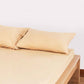 Classic Percale - Fitted Sheet Set - Creme Brule