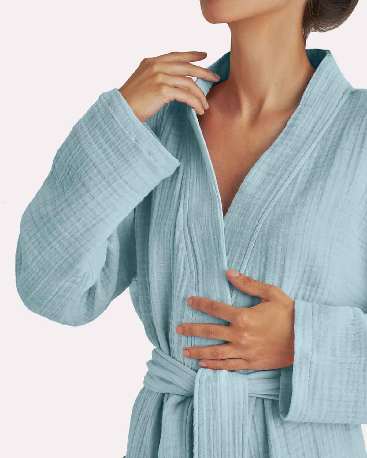 light cotton dressing gown Pure 100% Cotton Robe For Womens Bathrobe Dressing Gown Long sleepwear Free Size Kimono (US, Alpha, One Size, Regular, Regular, 1, Robe 01) at Amazon Women's Clothing store