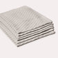 Gingham Cotton Tea Towel 6 pcs - Grey - Ocoza