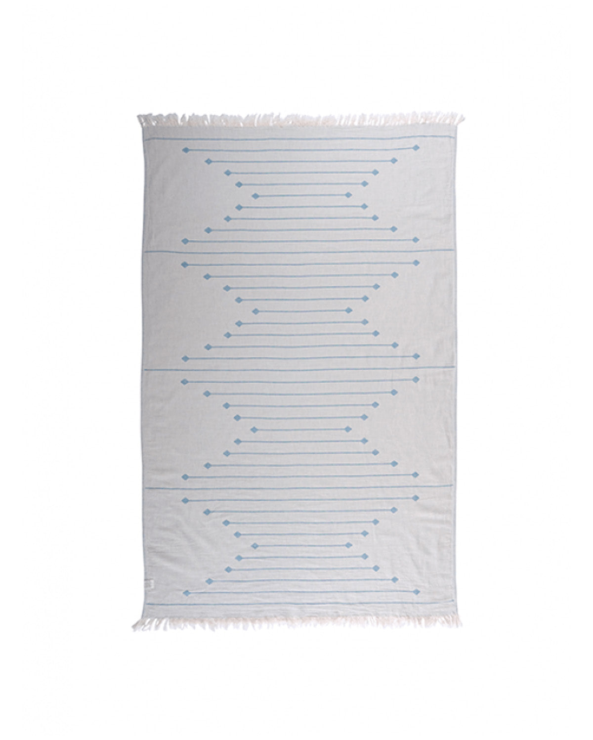 Cotton Southwestern Peshtemal Towel - Lyson Blue