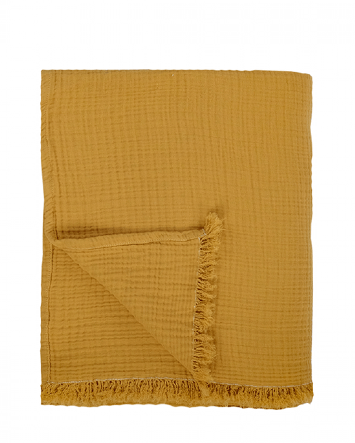 Cocoon Muslin Cotton Blanket- Yellow