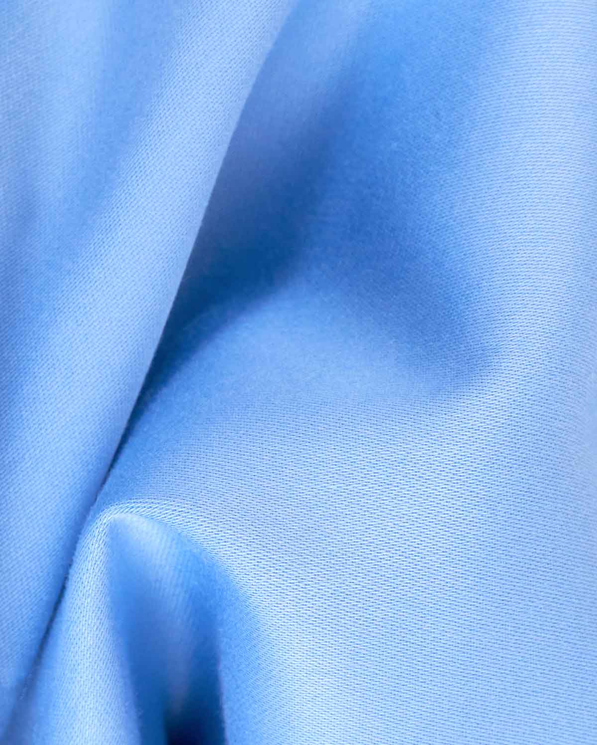 Lavish Sateen Fitted Sheet - Blue