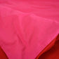 Reversible Percale Duvet Cover - Fuchsia & Red