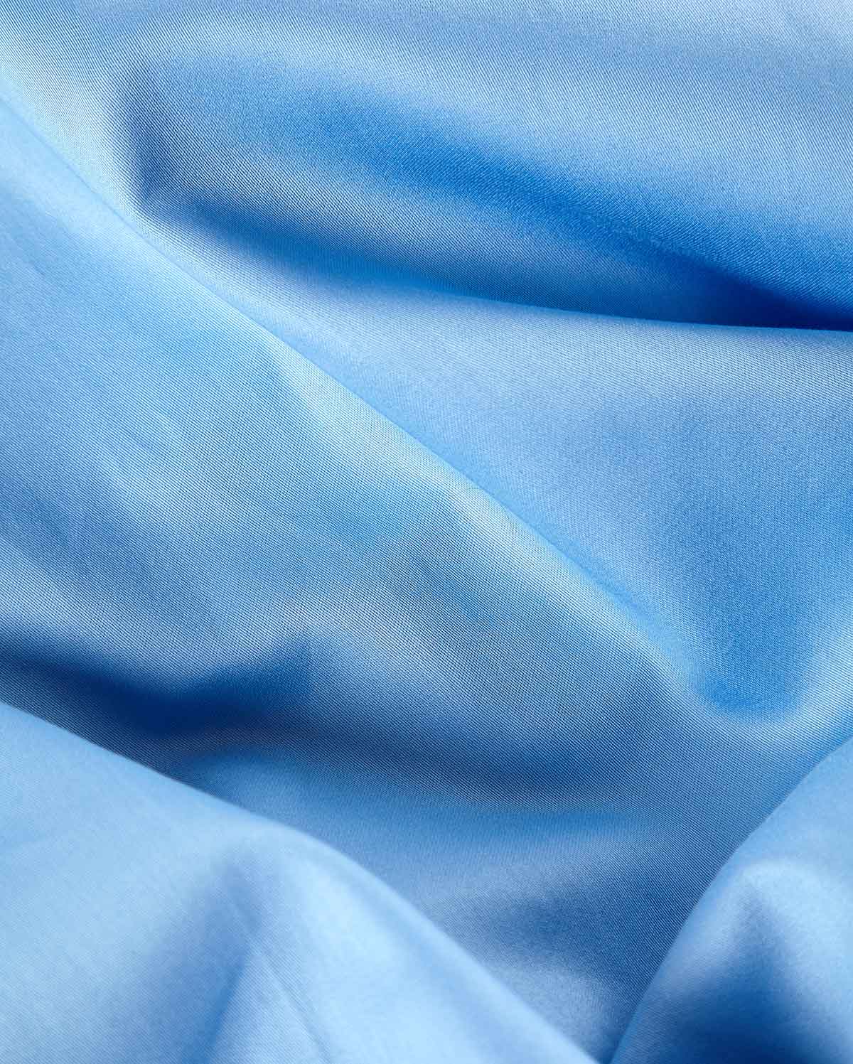 Reversible Percale Bedding Set - Blue & Baby Blue