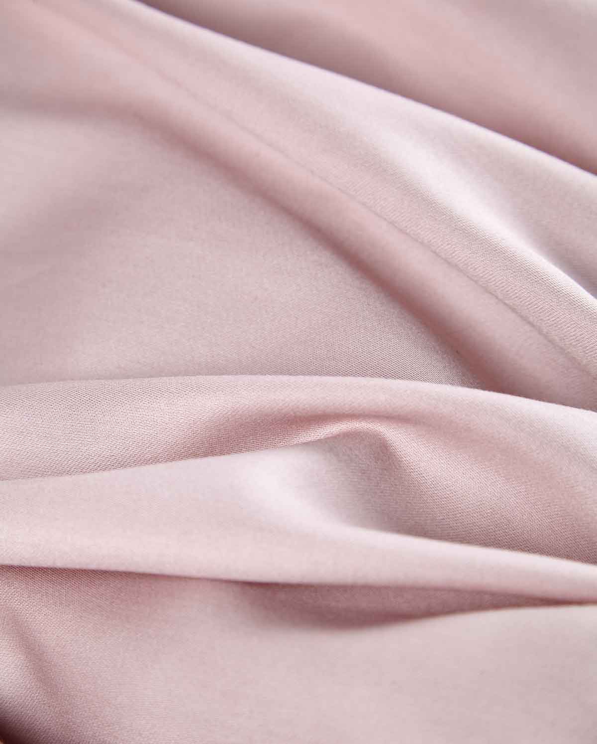 Lavish Sateen Fitted Sheet - Nude Pink