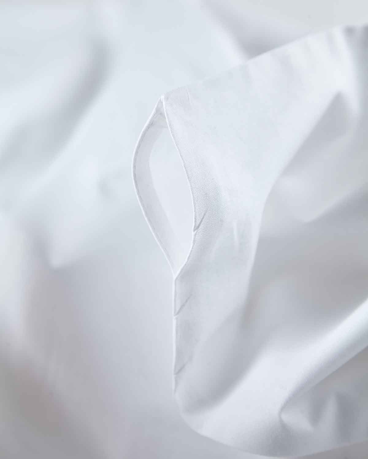 Classic Percale Duvet Cover - White
