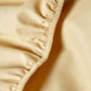 Classic Percale Fitted Sheet - Creme Brule