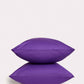 Classic Percale Pillowcase 2pcs - Purple